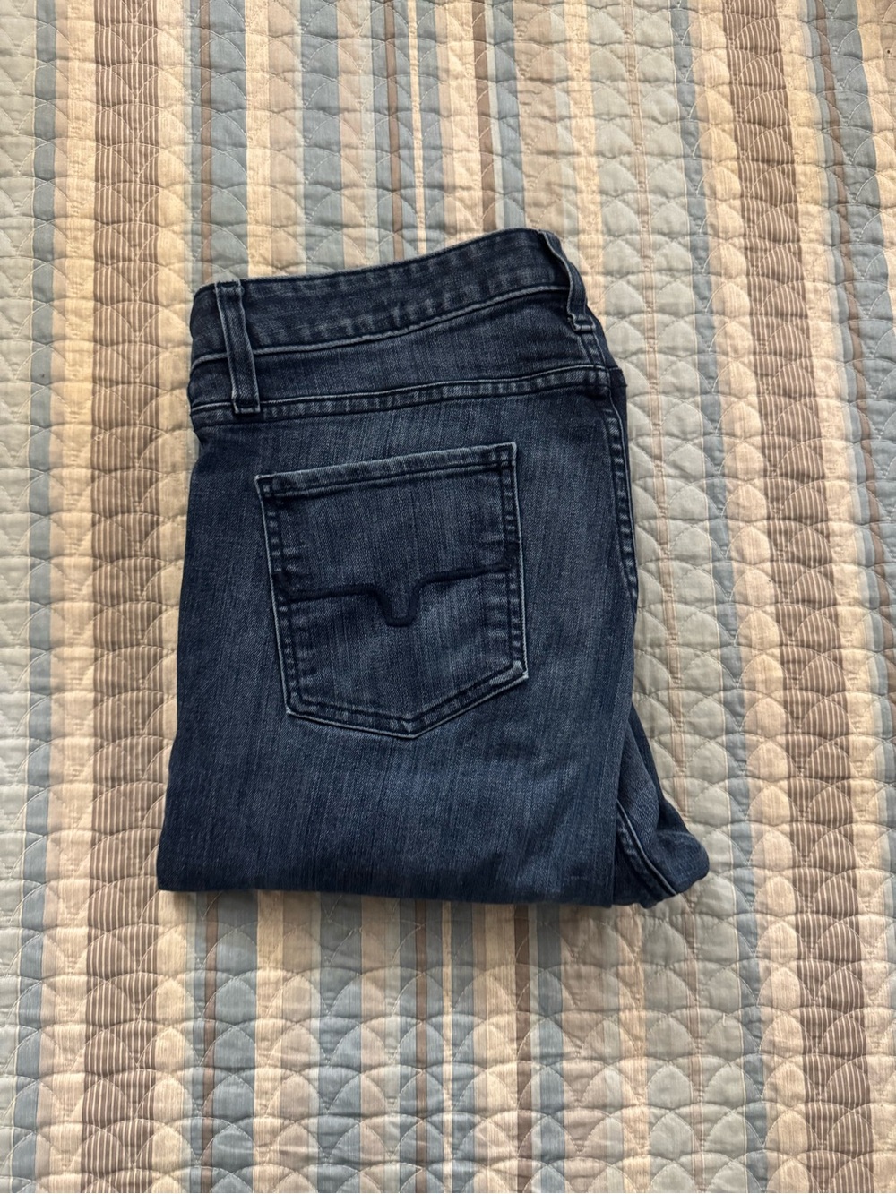 Kimes Ranch Dark Blue Bootcut Jeans